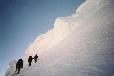 Climbing in Peru